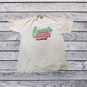 Vintage Chevy corvair graphic t shirt sz xl